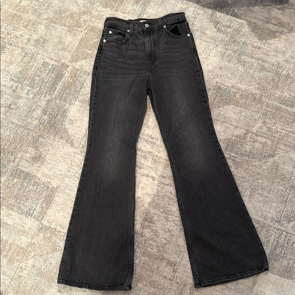 Levi’s 70s high rise flare jeans